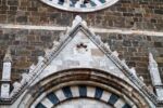 Portale della chiesa di Sant'Agostino a Montalcino