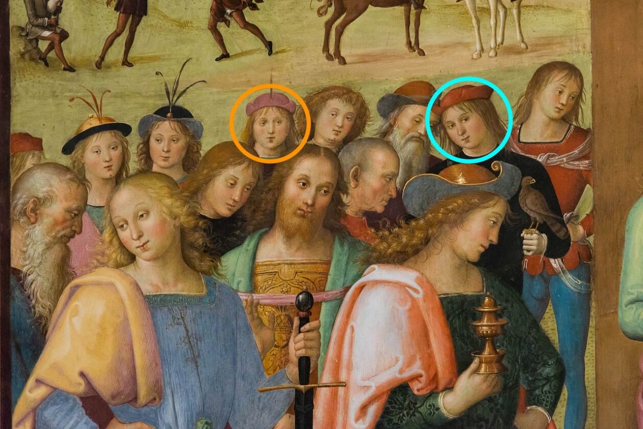 La Adorazione Dei Magi Di Città Della Pieve Di Pietro Perugino Italyzeme 