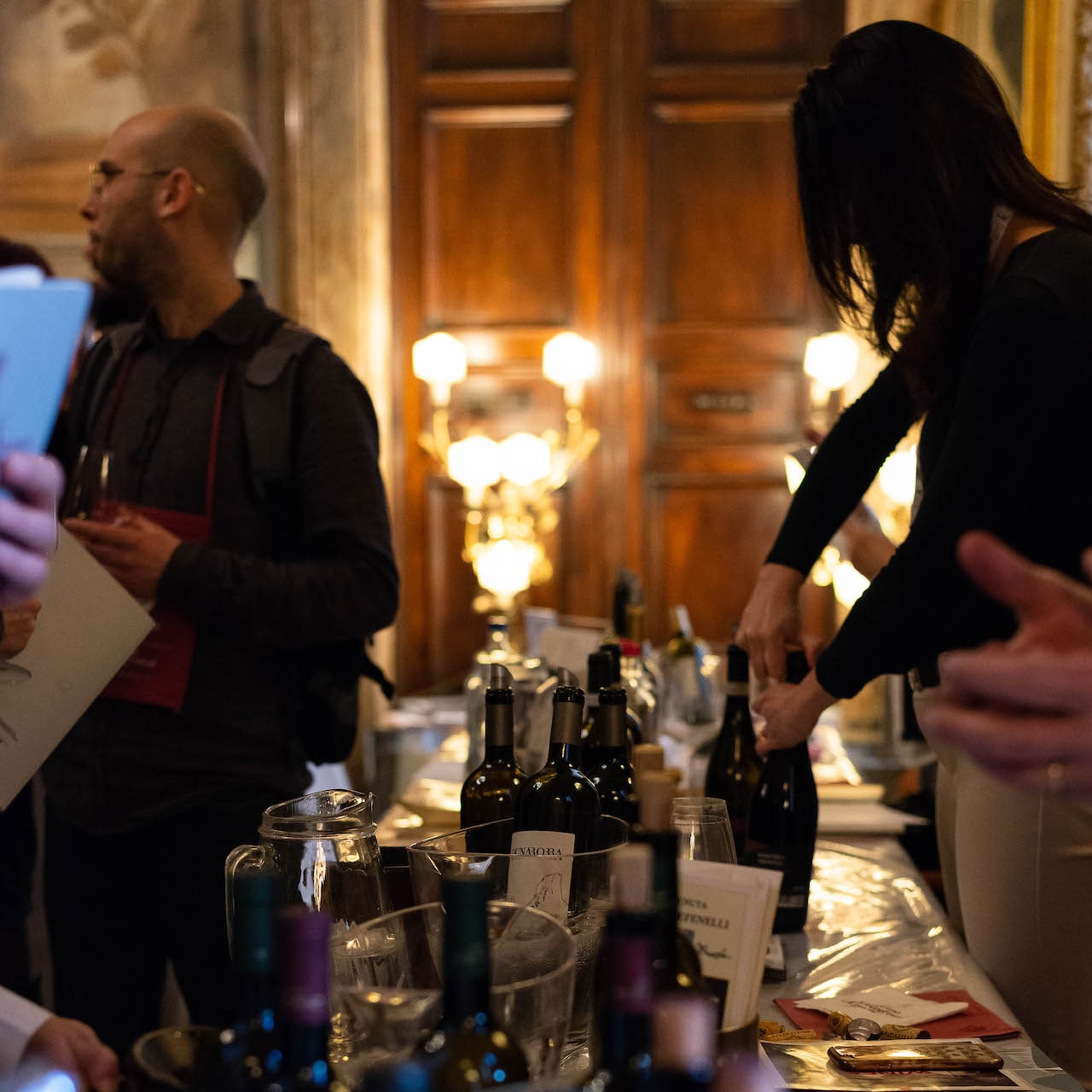 Il Salone delle Feste del Grand Hotel Continental a Wine&Siena 2019